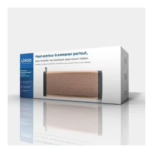 Inovalley Enceinte Bluetooth 2 X 3W OR GoldenSound Prix très abordable 13