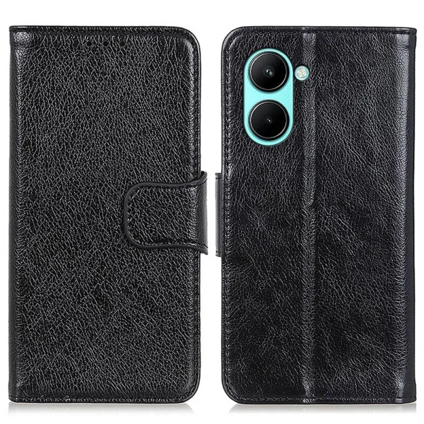 Other Etui En Cuir Fendu Texture Nappa Avec Support Pour Votre Realme C33 4G… dernière tendance 1