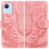 marque pas cher Other Etui En PU Motif Tigre Avec Support Pour Votre Realme C30 4G – Rose 8