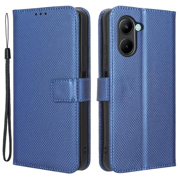 Other Etui En PU Texture Diamantée Avec Support Et Sangle Pour Votre Realme… magasins pour 1