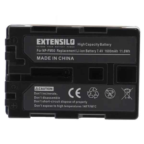 soldes en ligne VHBW EXTENSILO 1x Batterie Compatible Avec Sony CCD-TRV308, CCD-TRV318, CCD… 1