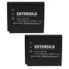 VHBW EXTENSILO 2x Batteries Compatible Avec General Imaging E840, E840s, G1… magasin pour 7