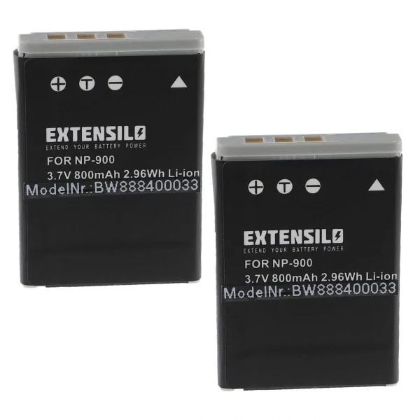 VHBW EXTENSILO 2x Batteries Compatible Avec Maginon Performic S5 Appareil P… prix le plus bas 1