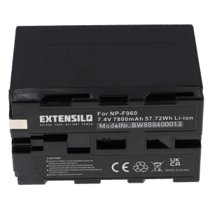 VHBW EXTENSILO 2x Batteries Compatible Avec Sony MiniDV CCD-TRV101, CCD-TRV… Pas Cher soldes France 9