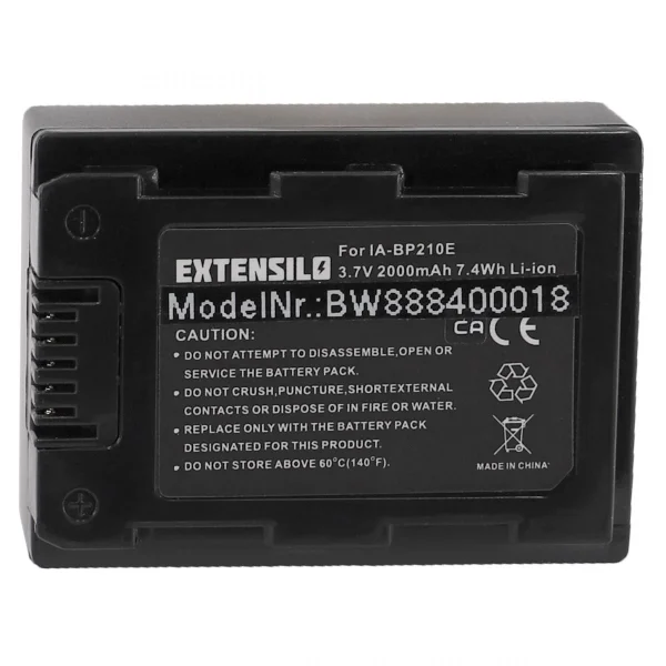 achat VHBW EXTENSILO 2x Batteries Remplacement Pour Samsung IA-BP210, IA-BP210E P… 3