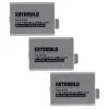 VHBW EXTENSILO 3x Batteries Compatible Avec Canon EOS Rebel XS, Kiss X2, Ki… pas cher en ligne 10