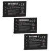 marque pas cher VHBW EXTENSILO 3x Batteries Compatible Avec Casio Exilim EX-S100, EX-M1, EX… 10