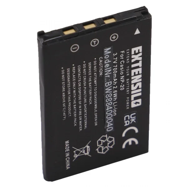 marque pas cher VHBW EXTENSILO 3x Batteries Compatible Avec Casio Exilim EX-S100, EX-M1, EX… 3