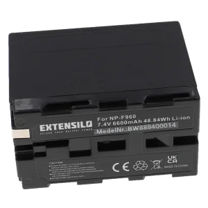 VHBW EXTENSILO 3x Batteries Compatible Avec Sony MiniDV DCR-TRV5, DCR-TRV51… Meilleur Prix 9