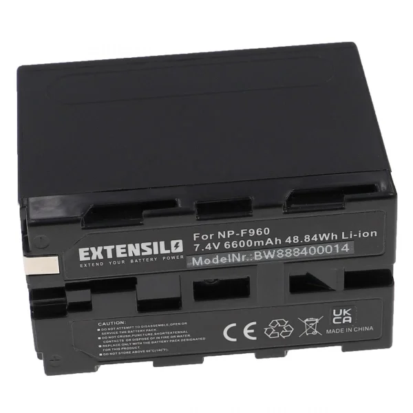 VHBW EXTENSILO 3x Batteries Compatible Avec Sony MiniDV DCR-TRV5, DCR-TRV51… Meilleur Prix 3