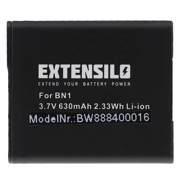 VHBW EXTENSILO 3x Batteries Remplacement Pour Sony NP-BN1 Pour Appareil Pho… Livraison gratuite 3