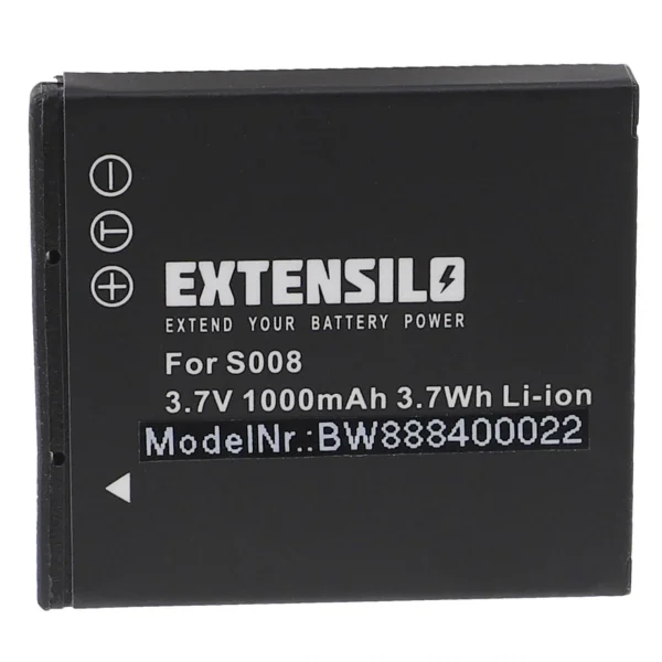 VHBW EXTENSILO Batterie Compatible Avec Panasonic SDR-S10, SDR-S10E, SDR-S1… Pas Cher Magasin Soldes 1