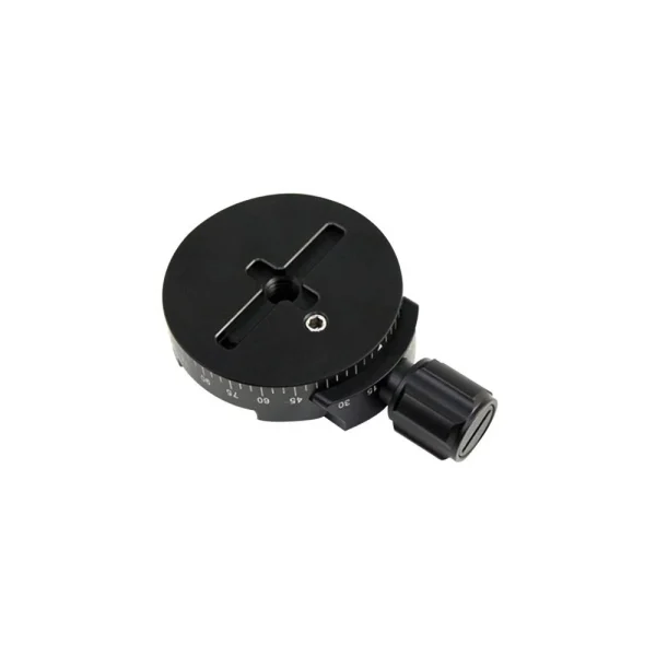 vente chaude Wewoo FC60-PO Fixation De Tête De Support De De Trépied Panoramique à 360… 4