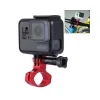 achat pas cher Wewoo Fixation Guidon GoPro Rouge Pour HERO6 / 5/5 Session / 4 Session / 4/3… 10