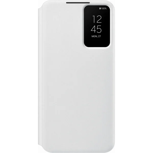 nouvelle saison Folio Samsung G S22+ 5G Clear View Cover Blanc Samsung 1