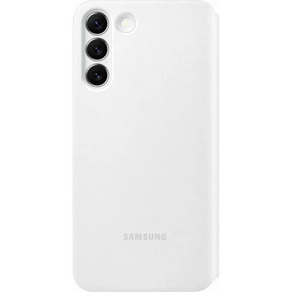 nouvelle saison Folio Samsung G S22+ 5G Clear View Cover Blanc Samsung 4