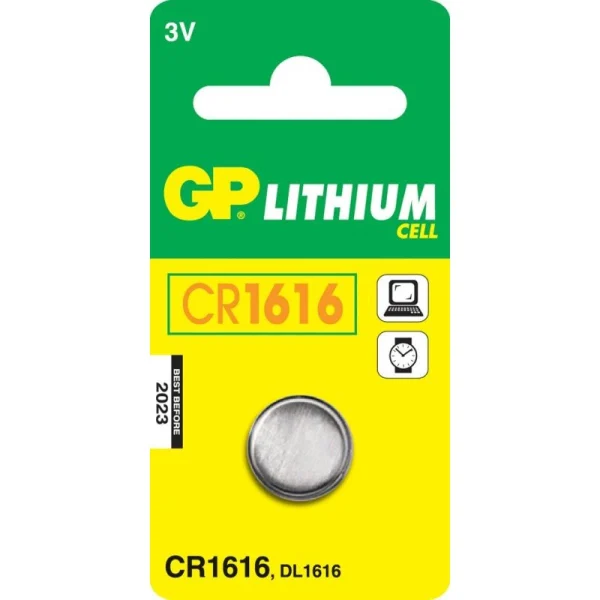 pas cher marque Inconnu GP Batteries Lithium Cell CR1616 1