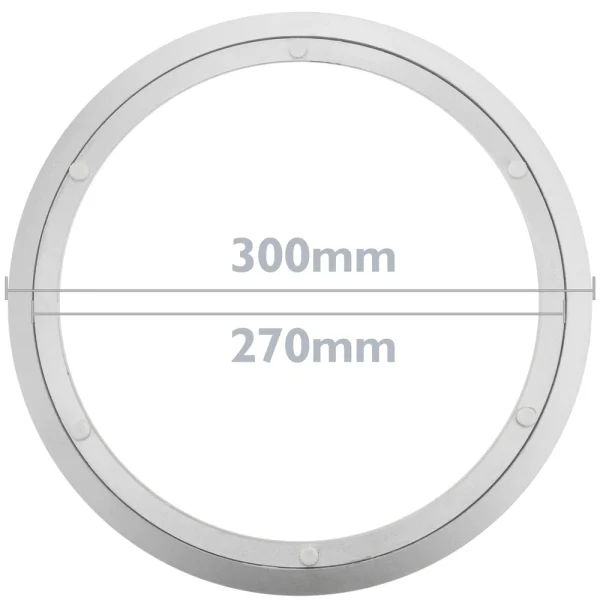 Nouveau Primematik Plateau Tournant Manuel 30cm Et 80Kg De Charge. Plateforme Pivotante D… 3