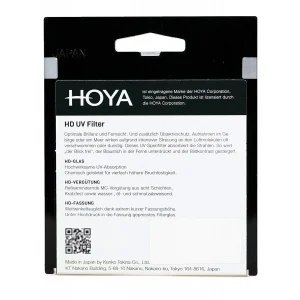 mode pas cher Hoya Yhdguv058 HD Doré Filtre UV 58 mm Noir 10