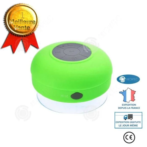 Marque Generique INN® Haut-Parleur Sans Fil Bluetooth Enceinte Voiture Salle De Bains … Neuve avec étiquette 1