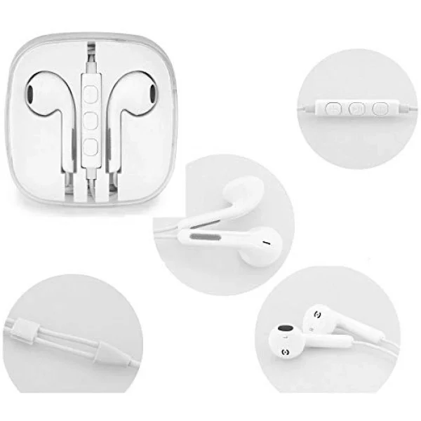 Kit Pieton + Ecouteur + Micro Ozzzo Blanc Pour Xiaomi Redmi Note 9S livraison la plus rapide 1