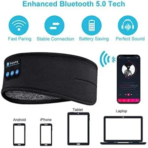 GUPBOO Nouveau Casque Bluetooth Sans Fil Confortable élastique Doux Et Sport… Protections acheteurs 13