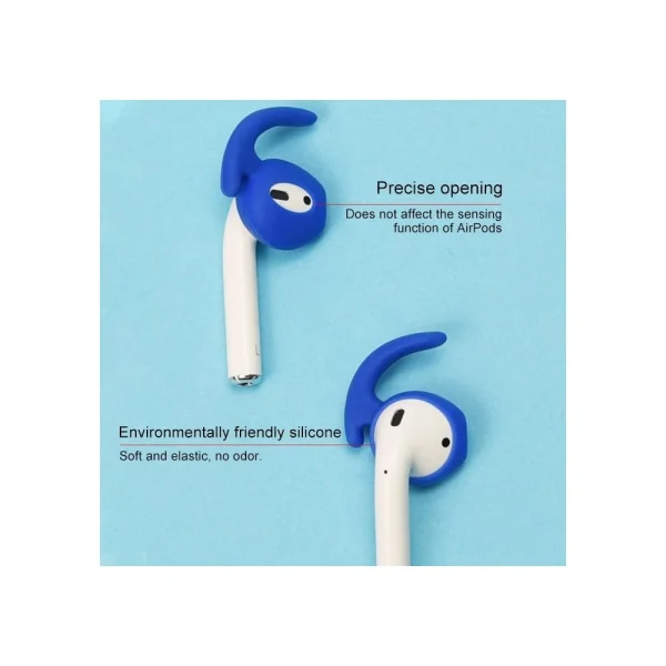 site pas cher Wewoo Oreillettes En Silicone Sans Fil Pour écouteurs Bluetooth Apple AirPo… 4