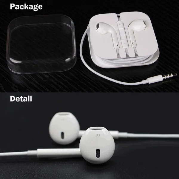 site en ligne GENERIC Original Apple EarPods 3.5mm Écouteurs Plug In-Ear Stéréo Écouteur… 3