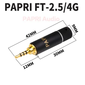 GUPBOO PAPRI Bricolage 2.5mm/3.5mm/4.4mm Prises HiFi Réparation Prise Casque… outlet 9