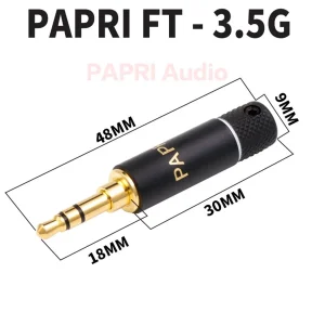 GUPBOO PAPRI Bricolage 2.5mm/3.5mm/4.4mm Prises HiFi Réparation Prise Casque… outlet 11