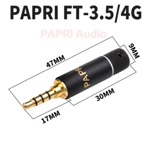 GUPBOO PAPRI Bricolage 2.5mm/3.5mm/4.4mm Prises HiFi Réparation Prise Casque… outlet 13