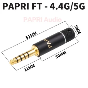 GUPBOO PAPRI Bricolage 2.5mm/3.5mm/4.4mm Prises HiFi Réparation Prise Casque… outlet 15