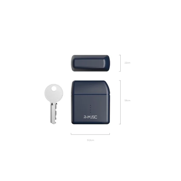 Authenticité garantie R-MUSIC – Ecouteurs Sans Fil Bluetooth MIRA Pour “WIKO View 4” (BLEU) 5