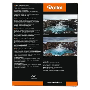 Rollei Filtre Rectangulaire Professionnel Mark II ? Filtre à Densité… Service Clients Dédié 13