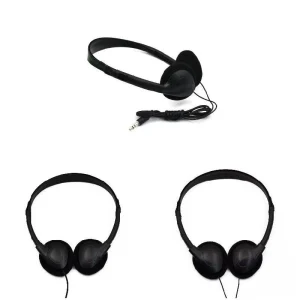 GUPBOO Stock Sur La Tête Casque D’ordinateur Sans Micro Antibruit Sport MP3 … Livraison rapide 9