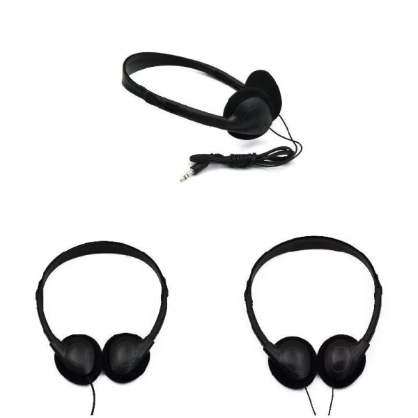 GUPBOO Stock Sur La Tête Casque D’ordinateur Sans Micro Antibruit Sport MP3 … Livraison rapide 3