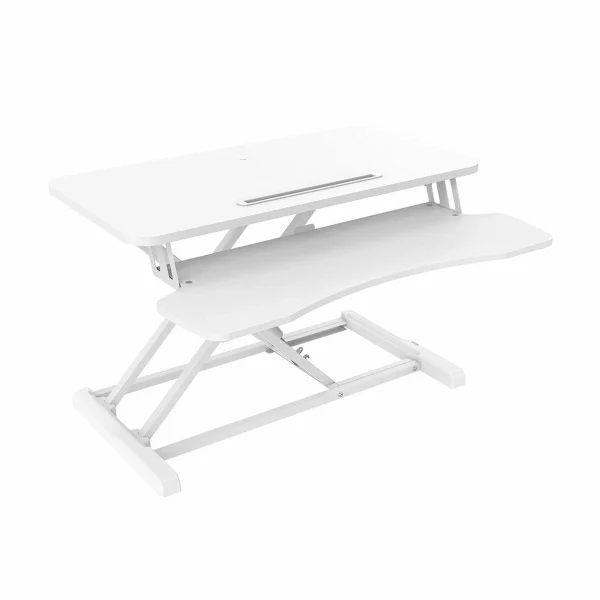 Support De Table D’écran V7 DT2SSW Blanc soldes magasin 1