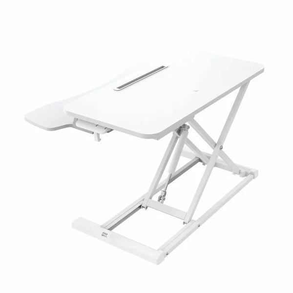 Support De Table D’écran V7 DT2SSW Blanc soldes magasin 3