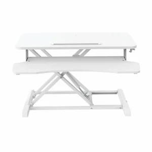 Support De Table D’écran V7 DT2SSW Blanc soldes magasin 10