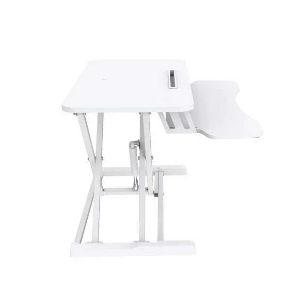 Support De Table D’écran V7 DT2SSW Blanc soldes magasin 5