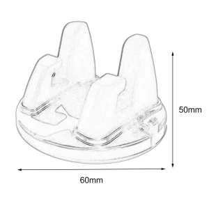 Universal Support De Voiture Antidérapant En Silicone Souple Universel Meilleur Service 15