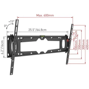 Pas Cher Magasin Soldes Barkan Support Mural E410+ 11