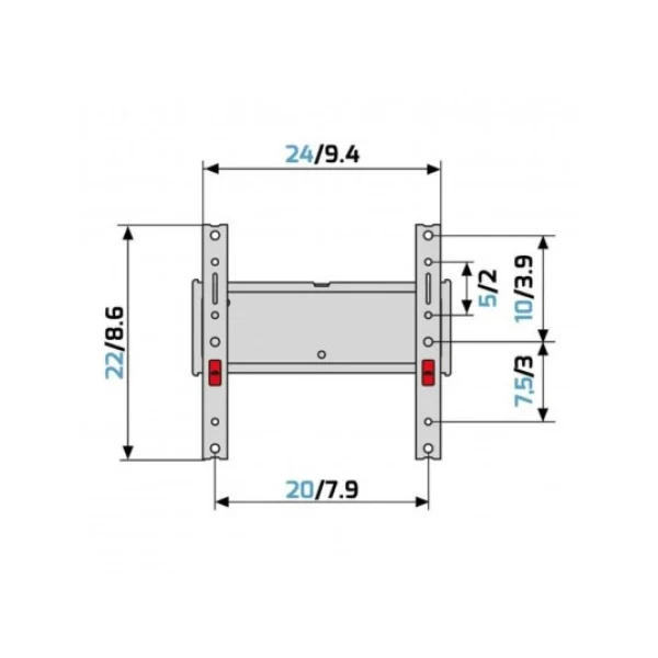 pas cher Meliconi Support Mural GS S200 PLUS 4