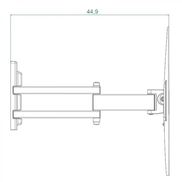 Support Mural MELICONI FDR-600 FLAT prix pas cher 5