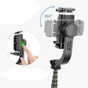 Justgreenbox Trépied De Bâton De Selfie De Stabilisateur De Cardan De Téléphone… qualité supérieure 11