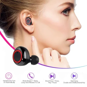 GUPBOO TWS Bluetooth Casque Sans Fil In-Ear Écouteurs TWS Sports Étanche Ca… boutiqued en ligne 9