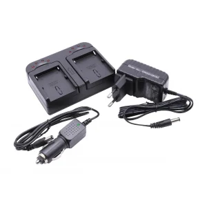 Vhbw Chargeur De Batterie Double Compatible Avec Sony MVC-CD350, MVC-C… à prix d'occasion 8