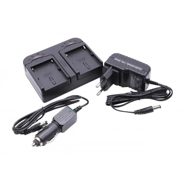 Vhbw Chargeur De Batterie Double Compatible Avec Sony MVC-CD350, MVC-C… à prix d'occasion 3