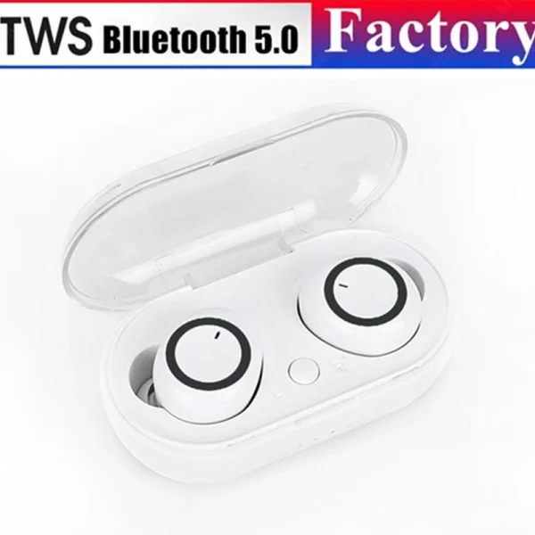 achetez GUPBOO Y50 TWS Blutooth 5.0 Casque Sans Fil Casque Antibruit 3D Stéréo Musi… 1